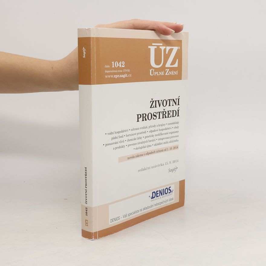 Kolektiv autorů ÚZ č. 1042 Životní prostředí