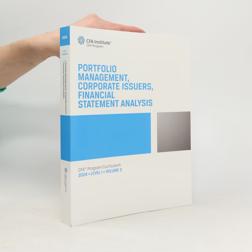 Autorenkollektiv 2024 CFA Program Curriculum Level I Volume 2