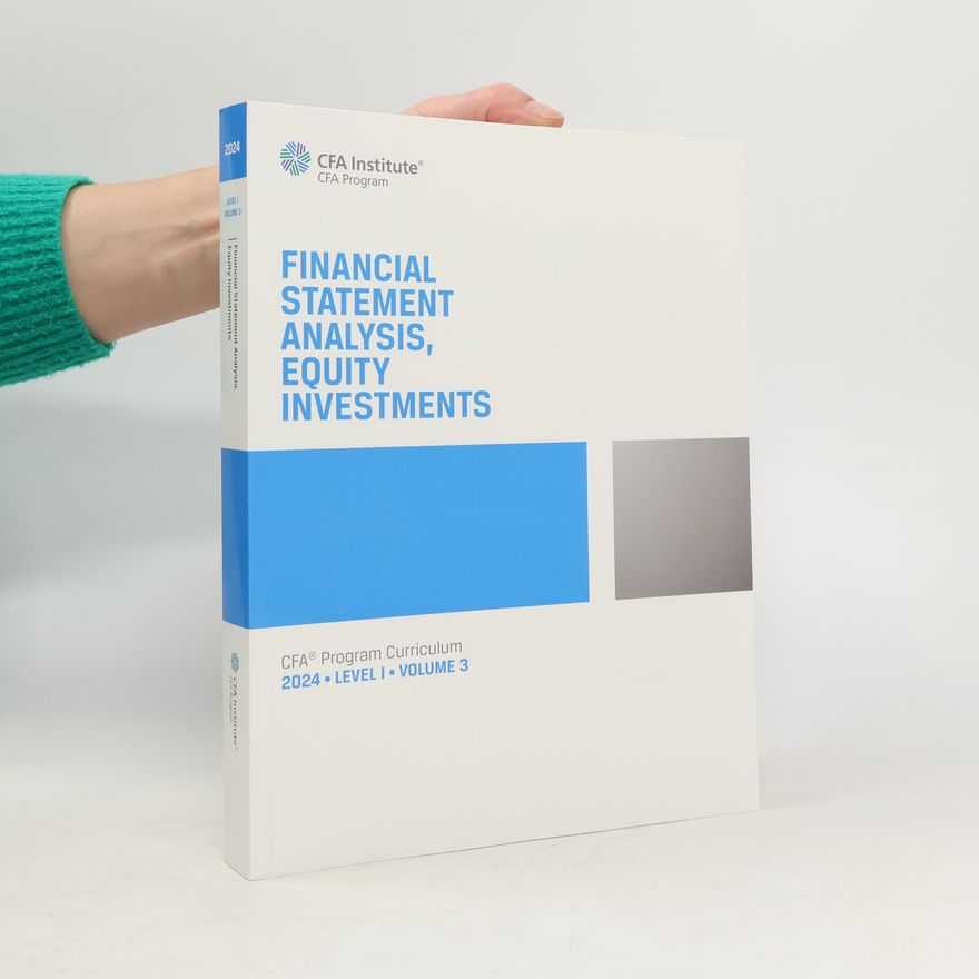 Autorenkollektiv CFA Program Curriculum. Level I, Volume 3