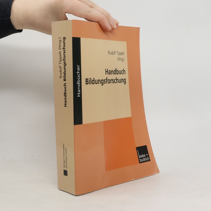 Rudolf Tippelt Handbuch Bildungsforschung
