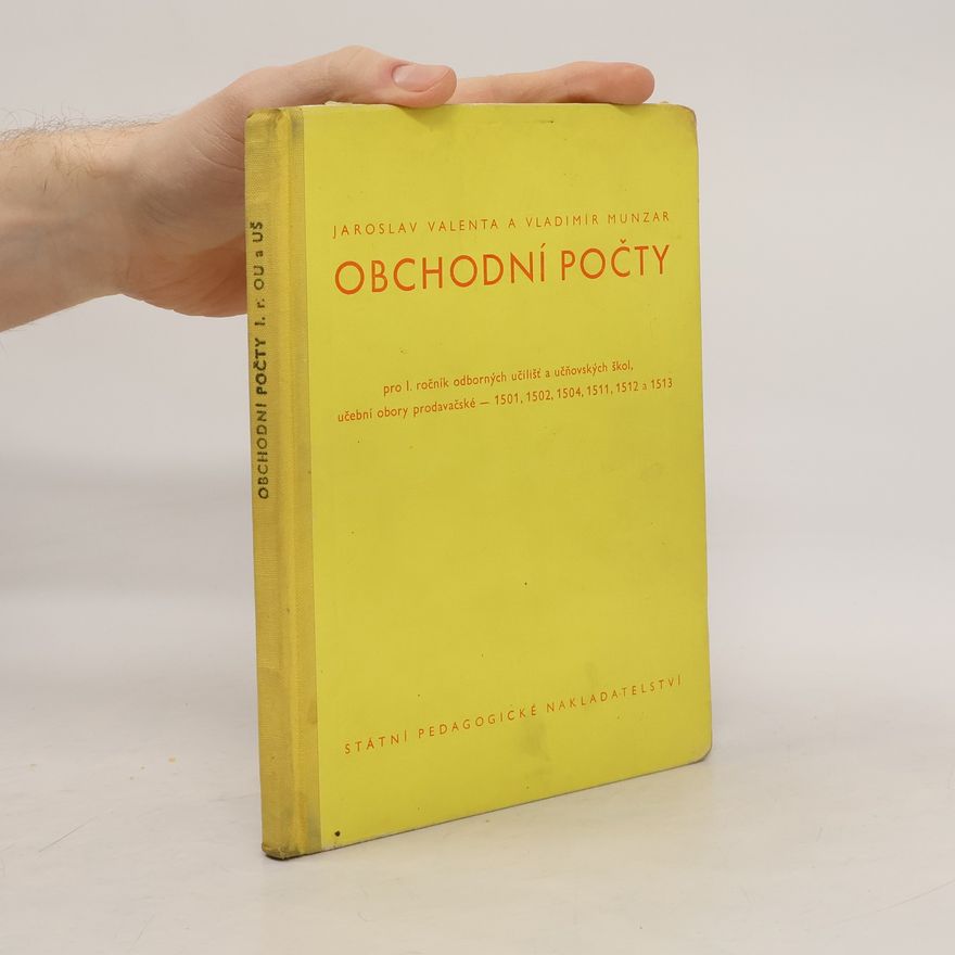 Vladimír Munzar Obchodní počty