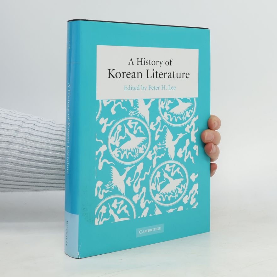 Peter H. Lee A History of Korean Literature