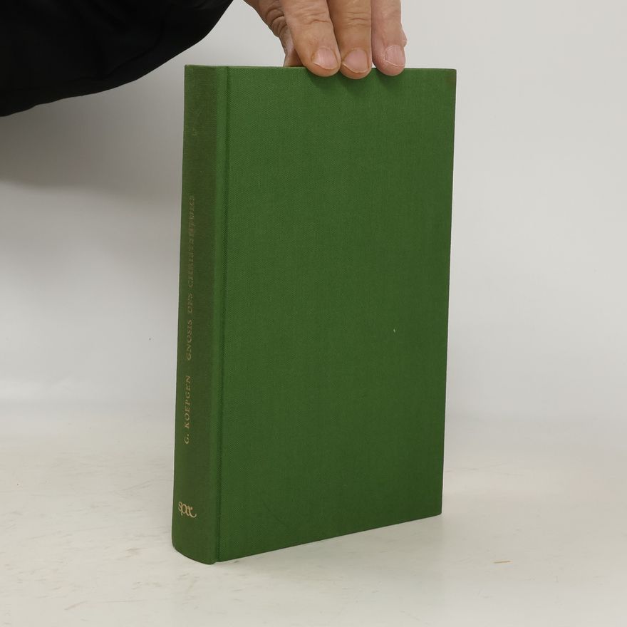 Georg Koepgen Die Gnosis des Christentums