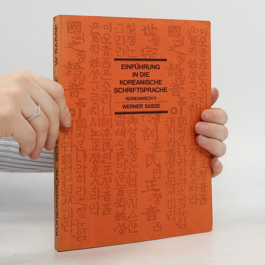 Werner Sasse Einführung in die koreanische Schriftsprache