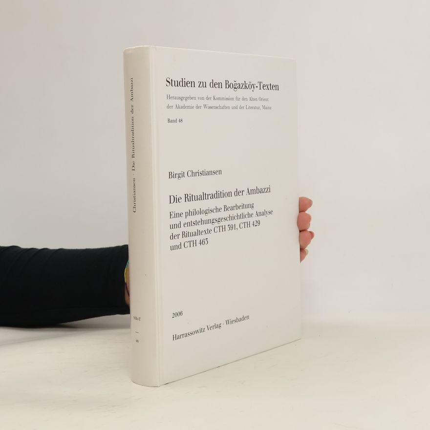 Birgit Christiansen Die Ritualtradition der Ambazzi