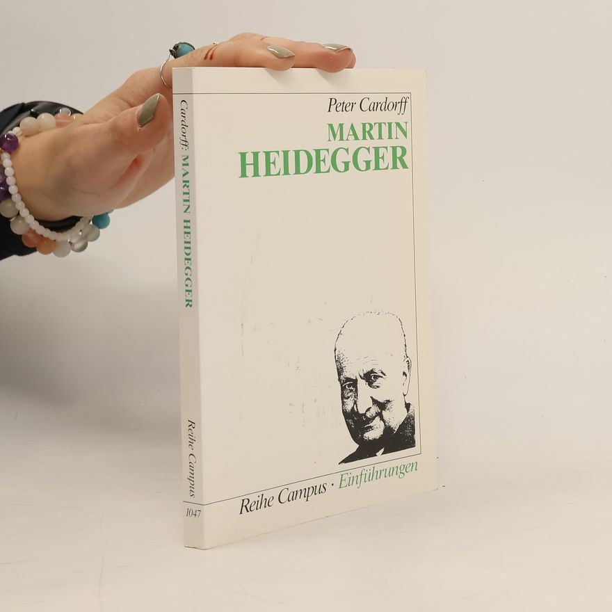 Peter Cardorff Martin Heidegger