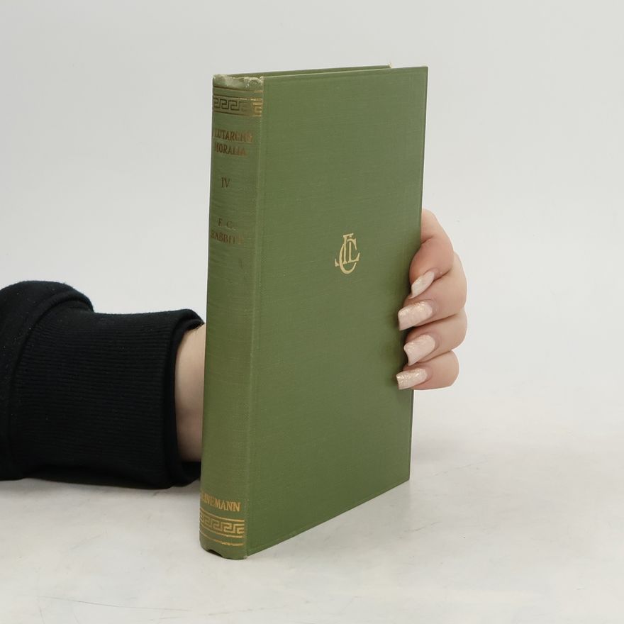 Plutarch Plutarch's Moralia IV
