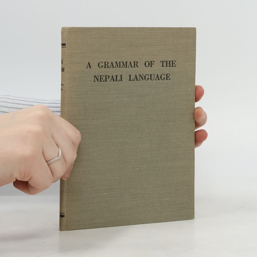 W. R. J. Morland Hughes A Grammar of the Nepali Language