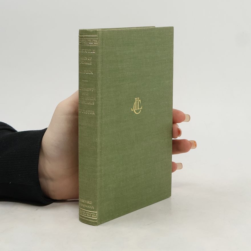 Aristoteles Aristotle in twenty three Volumes XII