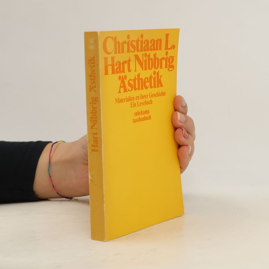 Christiaan L. Hart Nibbrig Ästhetik