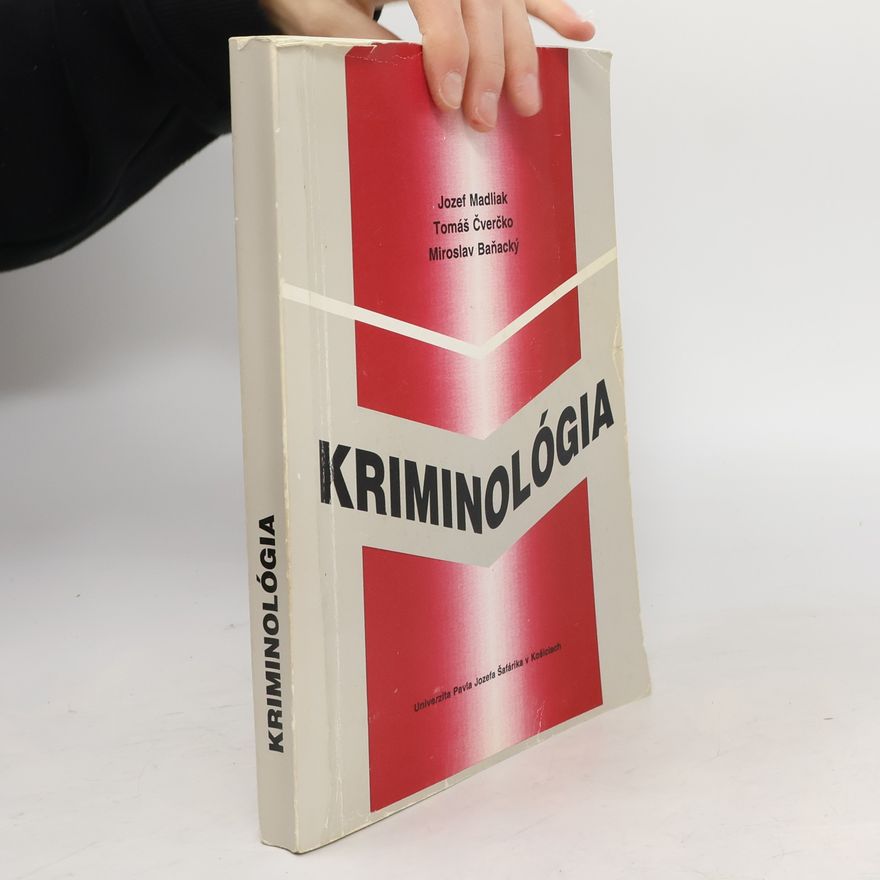 Miroslav Baňacký Kriminológia