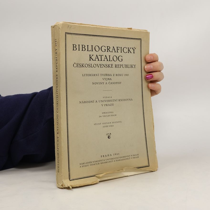 Kolektiv autorů Bibliografický katalog Československej republiky