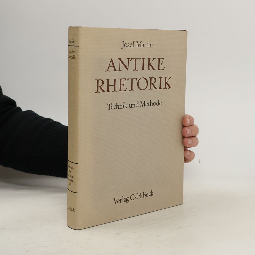 Josef-Martin Häfliger Antike Rhetorik