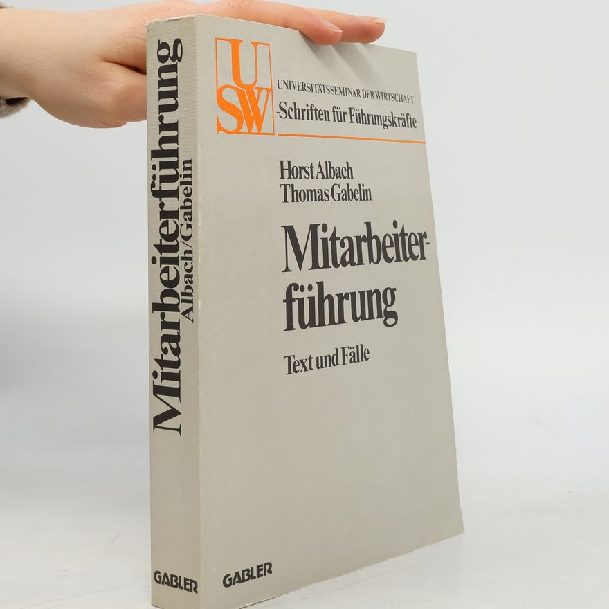 Horst Albach Mitarbeiterführung