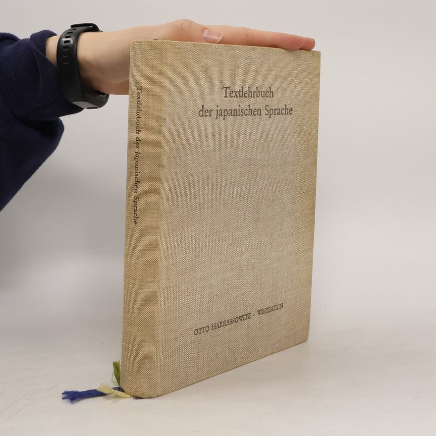 Bruno Lewin Textlehrbuch der japanischen Sprache