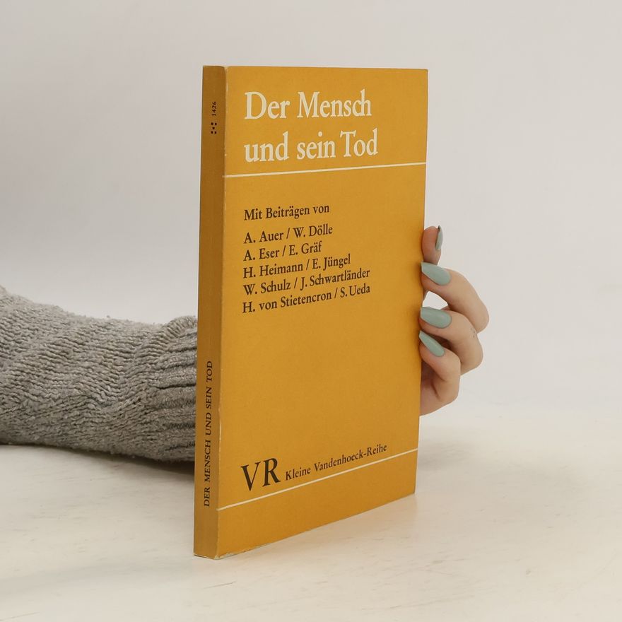 H. von Stietencron Der Mensch und sein Tod