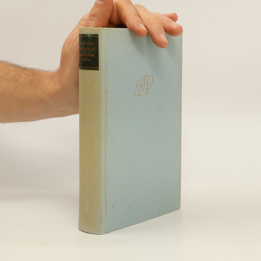 Friedrich Hölderlin Sämtliche Werke und Briefe 2
