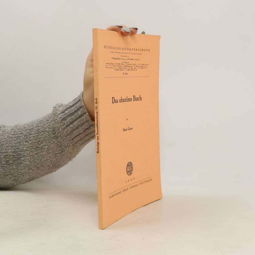 Hans Ciese Das obszöne Buch