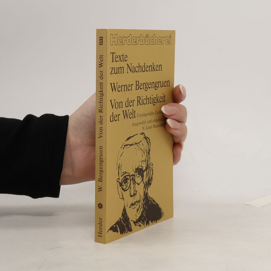 N. Luise Hackelsberger Von der Richtigkeit der Welt