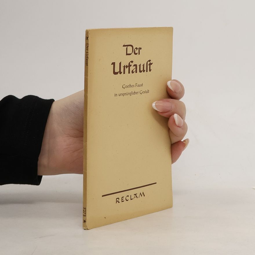 Robert Petsch Der Urfaust