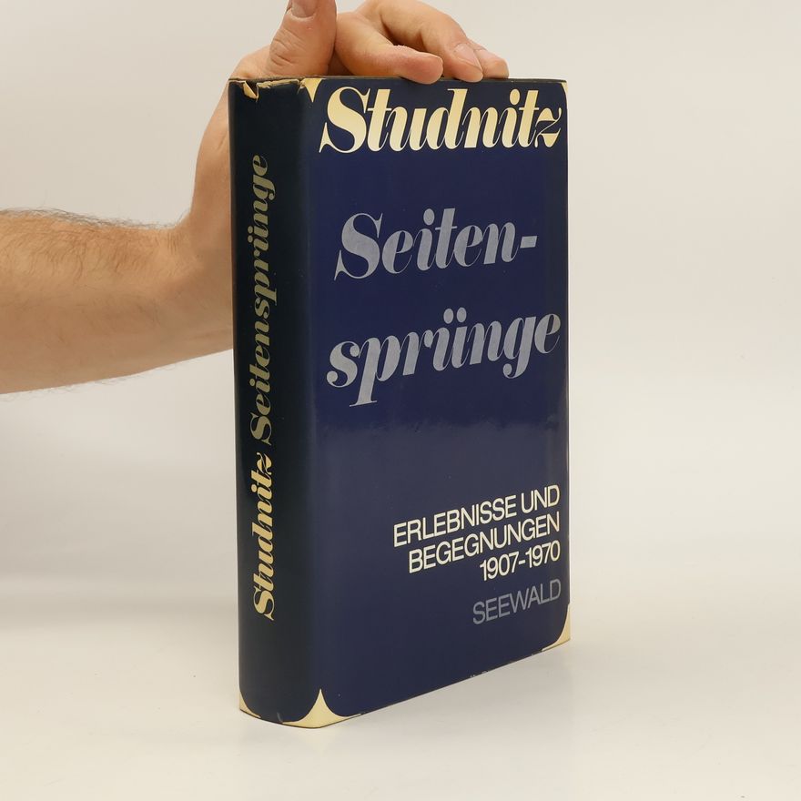 Hans-Georg Studnitz Seitensprünge
