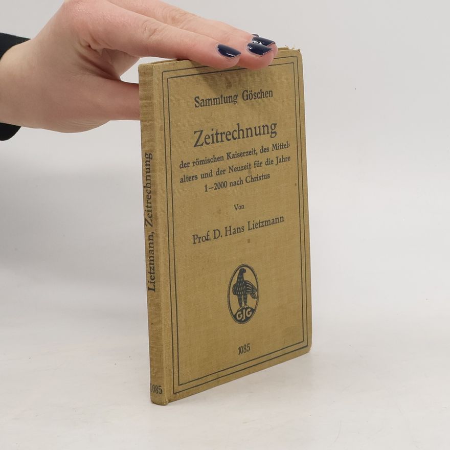 Hans Lietzmann Zeitrechnung