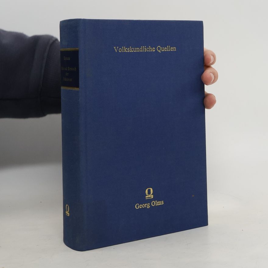 Friedrich Salomon Krauss Volkskundliche Quellen
