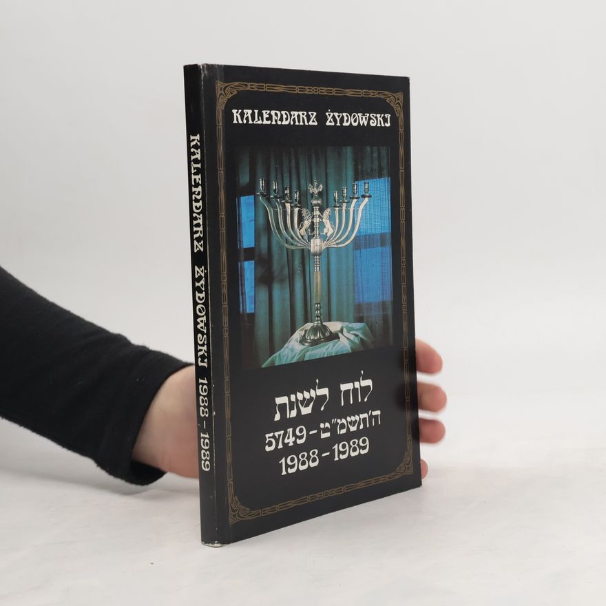 Autorenkollektiv Kalendarz Żydowski 1988-1989. לוח לשנת 5749-ה'תש"ט