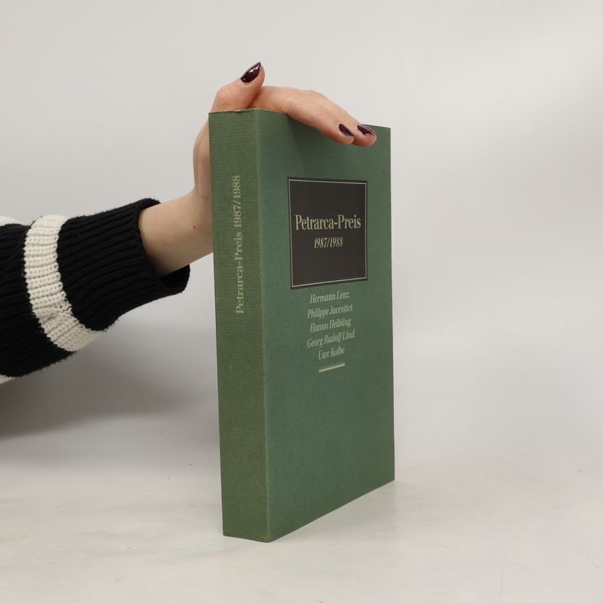 Georg Rudolf Lind Petrarca-Preis 1987-1988