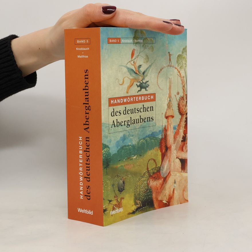 Hanns Bächtold-Stäubli Handwörterbuch des deutschen Aberglaubens 5