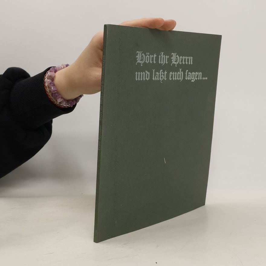 Peter Sommer Hört ihr Herrn und laßt euch lagen...