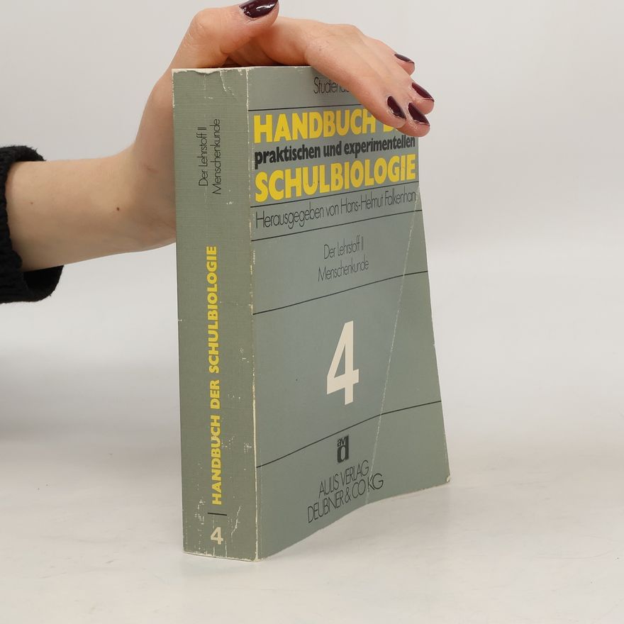 Hans Helmut Falkenhan Handbuch der praktischen und experimentellen Schulbiologie