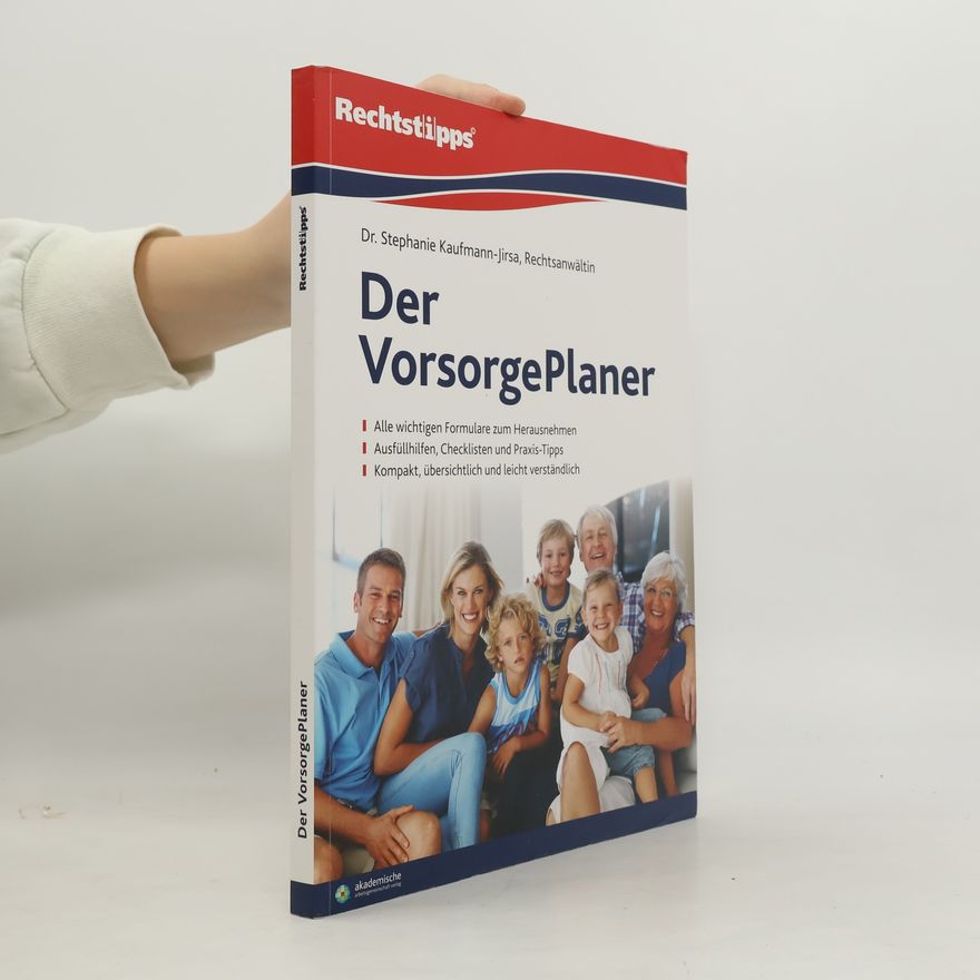 Stephanie Kaufmann Jirsa Der Vorsorgeplaner