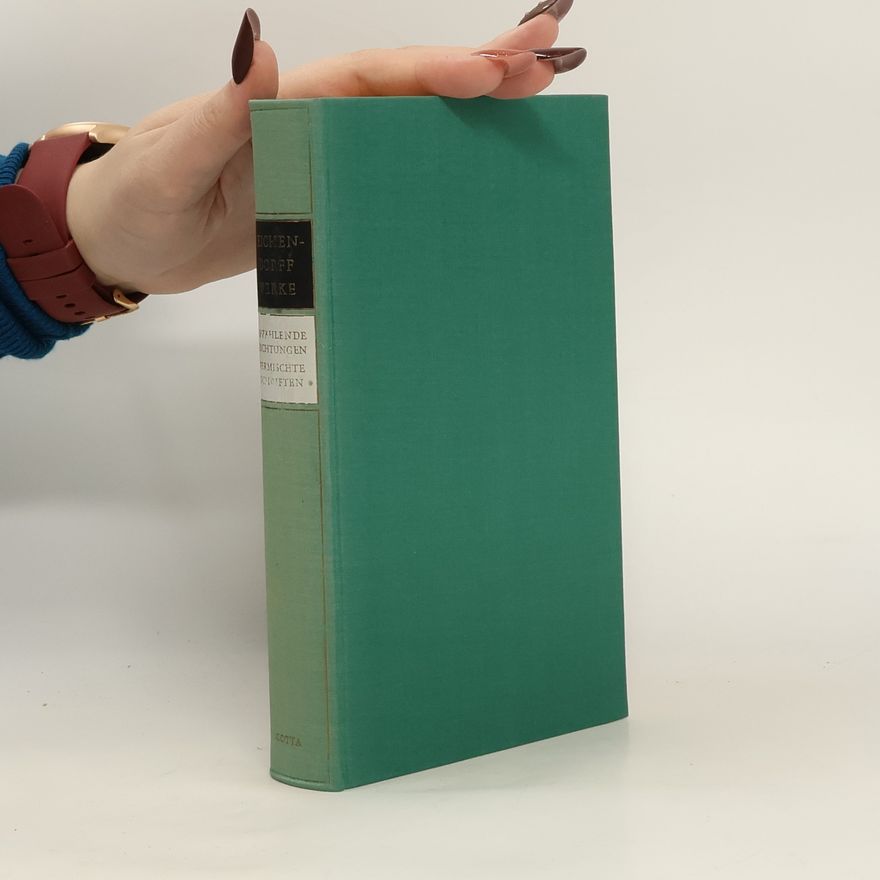 Joseph von Eichendorff Neue Gesamtausgabe der Werke und Schriften in vier Bänden. Band 2