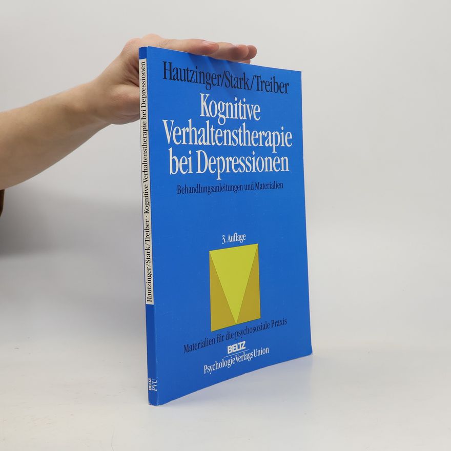 Martin Hautzinger Kognitive Verhaltenstherapie bei Depressionen