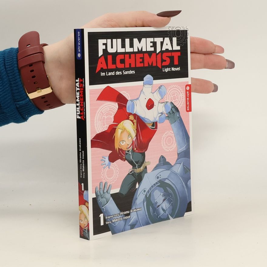 Makoto Inoue Fullmetal Alchemist Light Novel 01