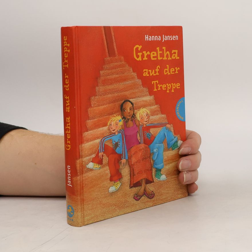 Hanna Jansen Gretha auf der Treppe