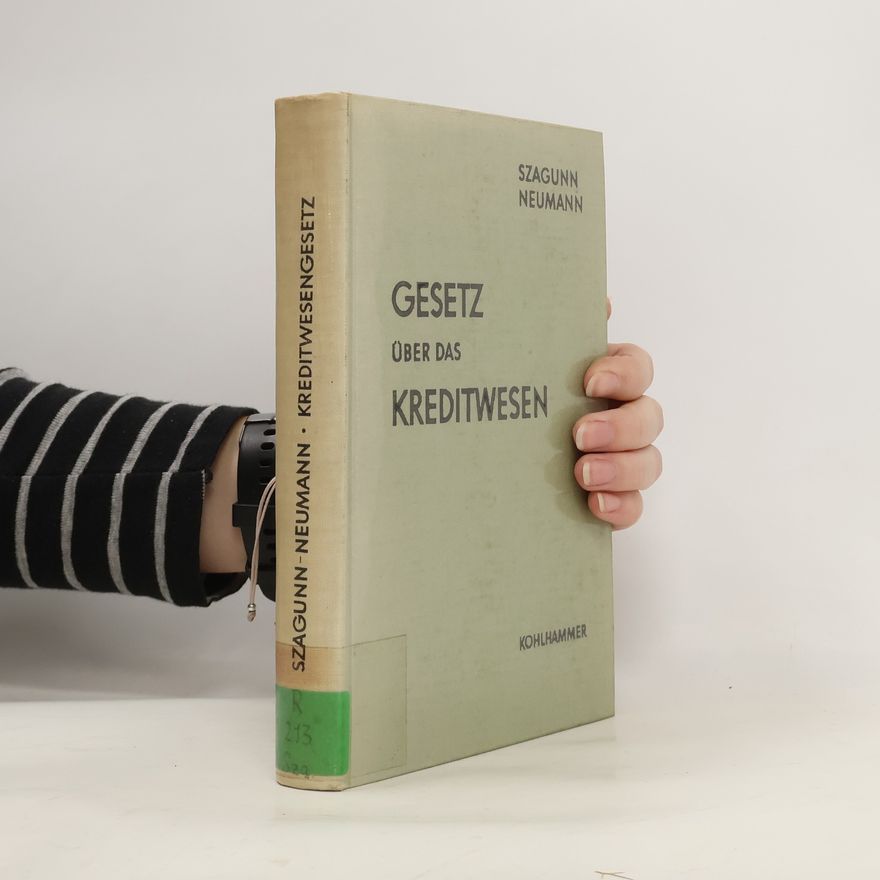 Autorenkollektiv Gesetz über das Kreditwesen