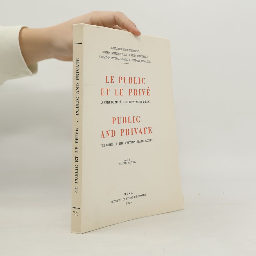 Collectif d'auteurs Le public at le privé. Public and private