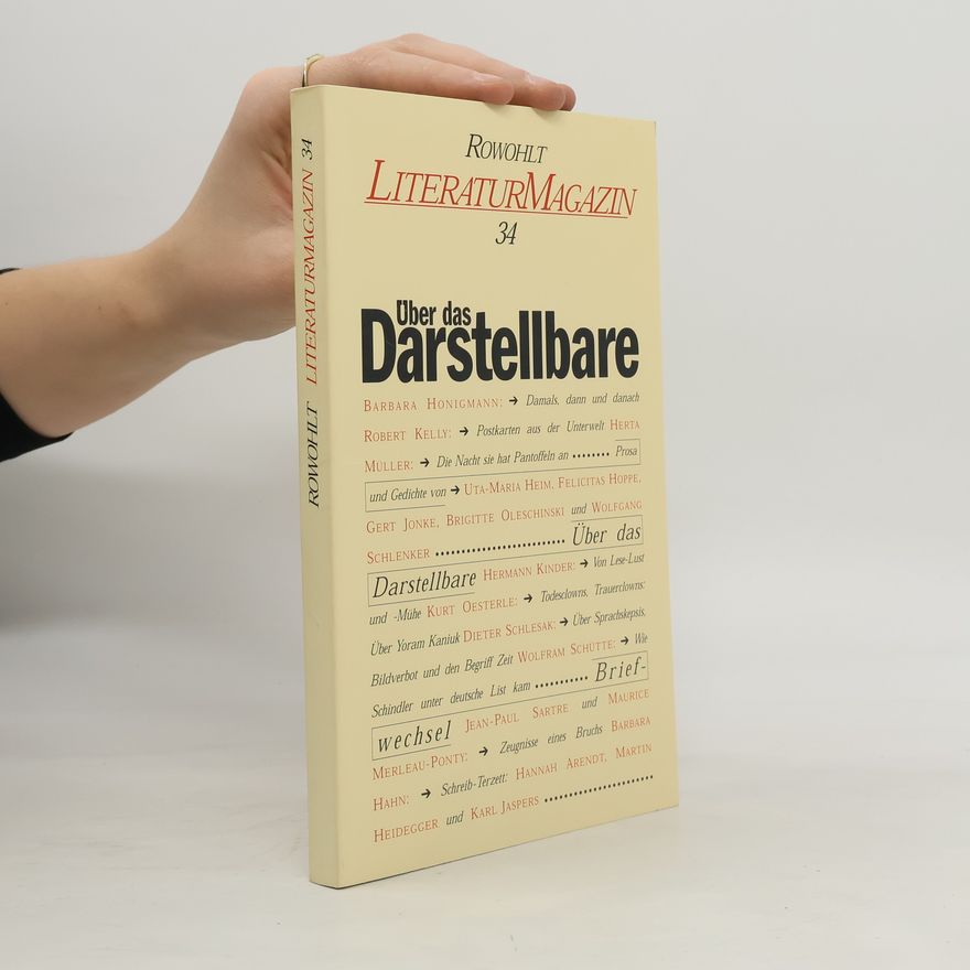 Wolfgang Schlenker Über das Darstellbare