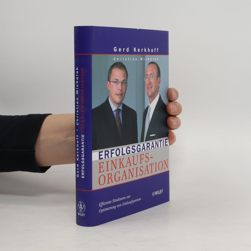 Gerd Kerkhoff Erfolgsgarantie Einkaufsorganisation