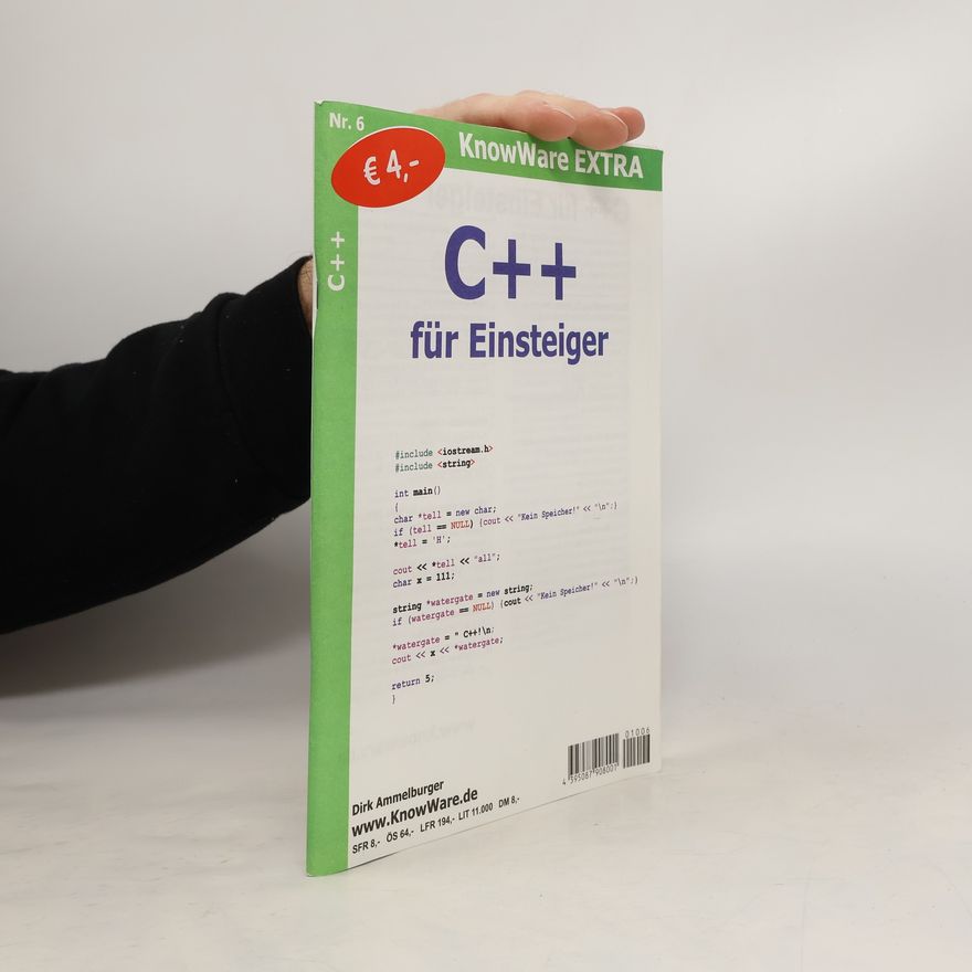 Various authors C++ für Einsteiger