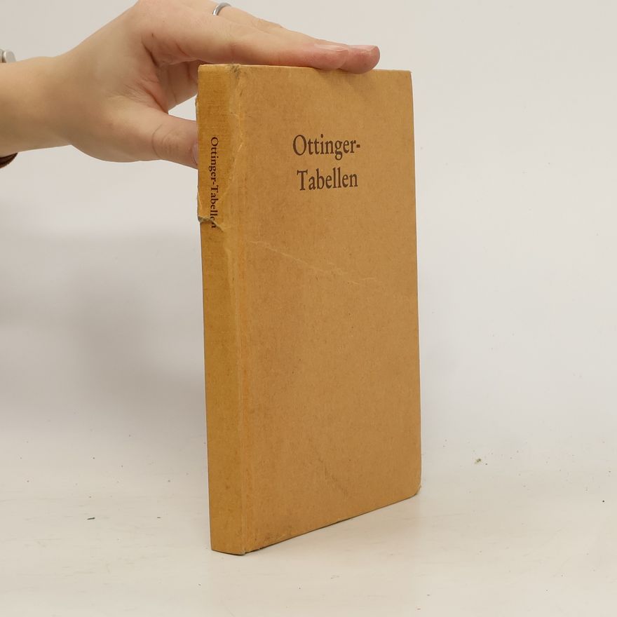 Ulrich H. Ottinger Ottinger-Tabellen. Die Gedächtnisbrücke für Homöopathen