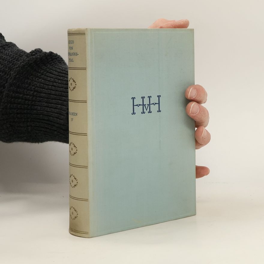 Hugo von Hofmannsthal Dramen IV