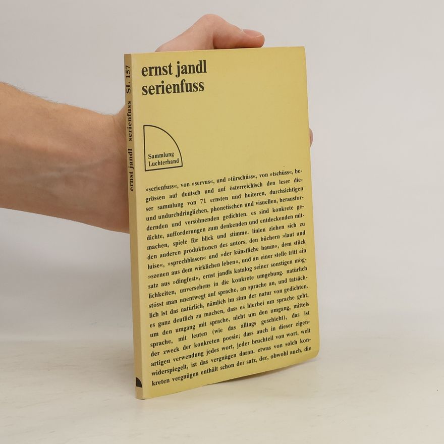 Ernst Jandl Serienfuss