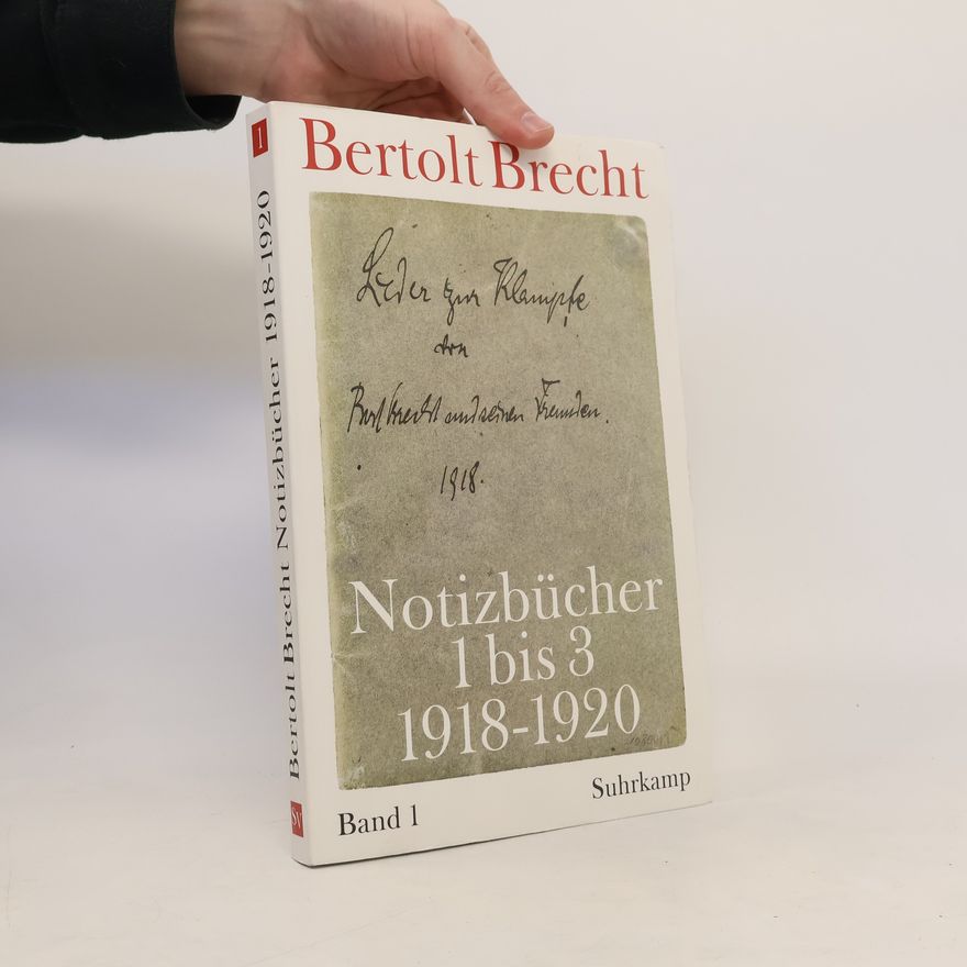 Bertolt Brecht Notizbücher