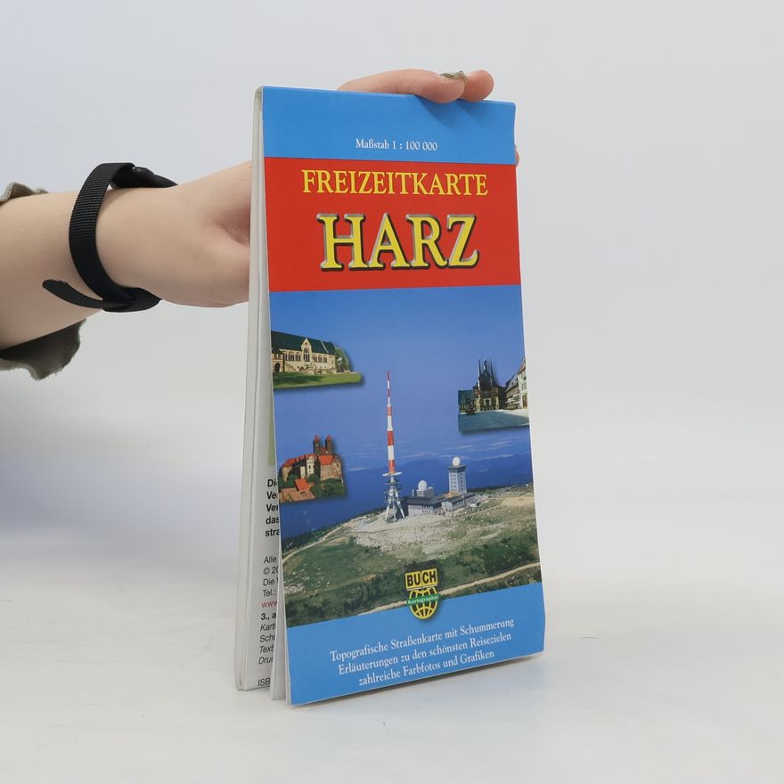 Bernhard Spachmüller Freizeitkarte Harz 1: 100 000