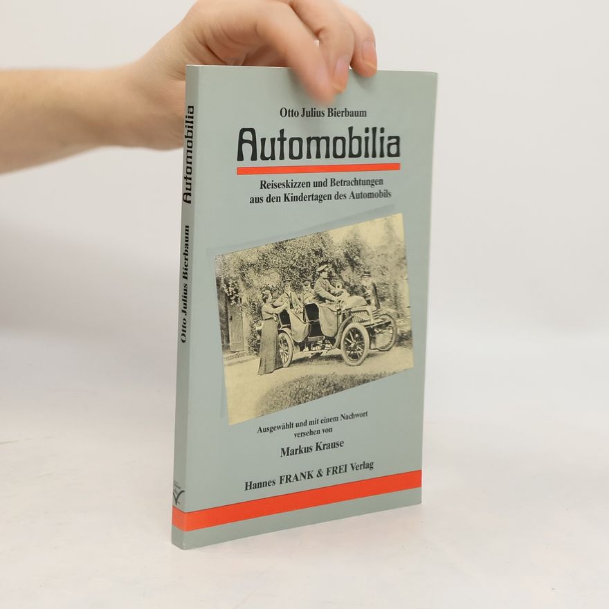 Otto Julius Bierbaum Automobilia