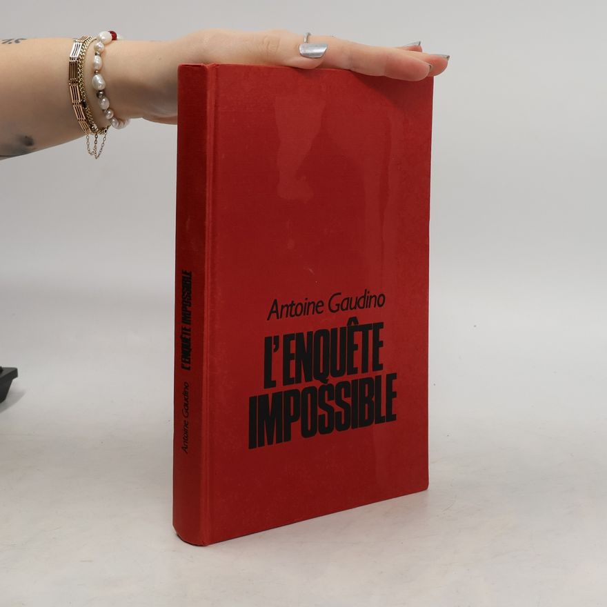 Antoine Gaudino L'Enquête impossible