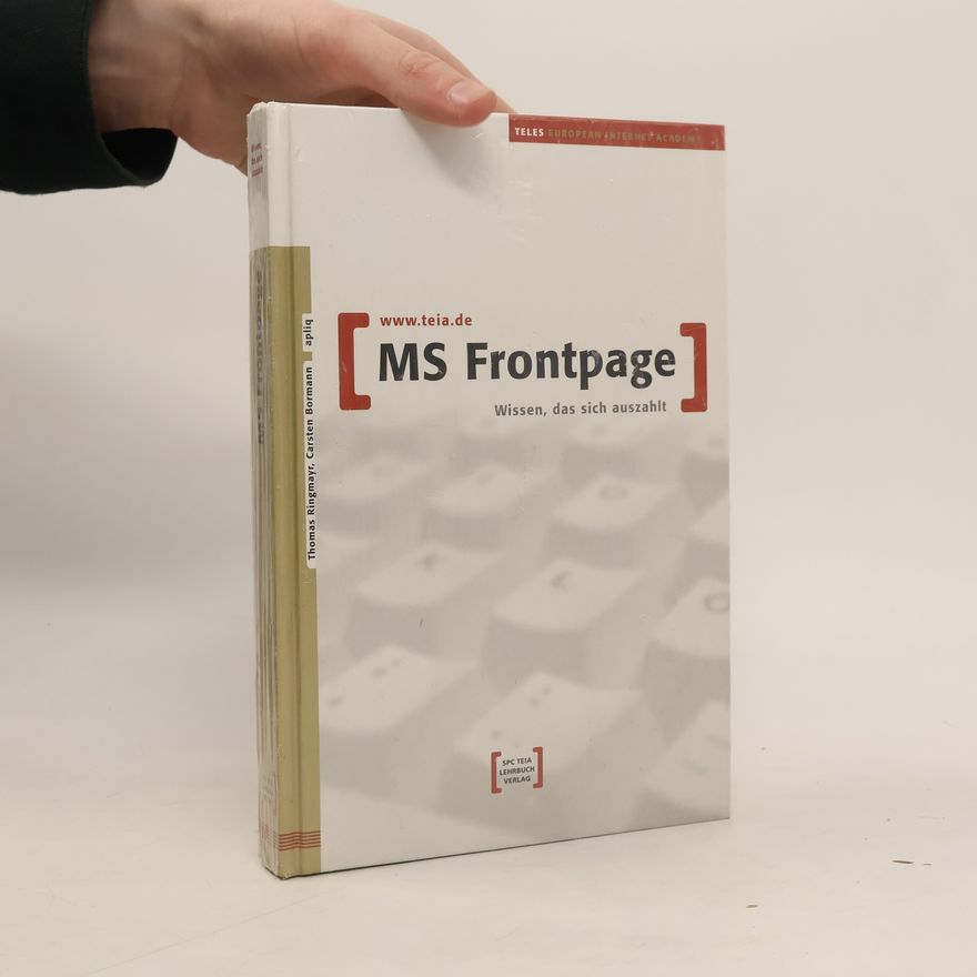 Thomas Georg Ringmayr MS Frontpage